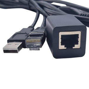 Rj50 <b>To</b> Rj45 Female <b>Adapter</b> Cable With <b>Usb</b> And Serial Connector For Computer Peripheral Use - Product Image 1