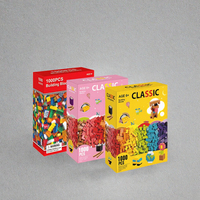 Novedad, 50 Piezas de Ladrillos Clásicos de Plástico ABS para Construcción, Modelo Educativo, Bloques de Construcción de Edificios Modernos para Niños