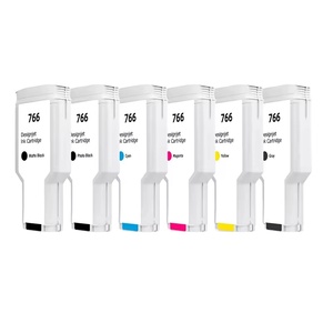 300ML 766 Compatible Ink Cartridge With Chip Premium Ink for HP DesignJet XL 3600 Multifunction <b>Printer</b> - Product Image 1