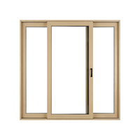 Fenêtres coulissantes à double vitrage en aluminium, cadre en alliage d'aluminium Low-E, isolation thermique, insonorisation, persienne Energy Star