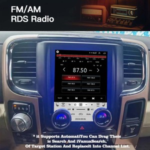 Android 14 Car Radio GPS Navi Multimedia Player Stereo for Dodge Ram 1500 2500 3500 2013-2018 Tesla Style Screen DSP CarPlay 4G - Product Image 5