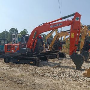 Excavadora mediana marca japonesa ZX120 Excavadora Hitachi ZX120 usada a la venta - Product Image 1