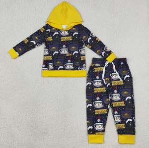 New Arrival Polar Train Christmas Print Toddler Sibling Matching Set Long Sleeve Kids 2 Piece Clothing - Product Image 4