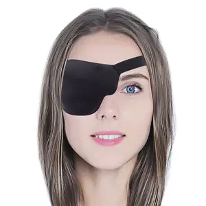 Mehrfarbige Seh korrektur Augenklappe Amblyopie Eye shade Cover Cyclo pia One Eyed Pirate Eye Mask