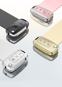 Custodia Rigida in ABS per Chiavi Auto Volkswagen Tiguan L, Lavida Plus, Golf 7, Polo, <span class=keywords><strong>Skoda</strong></span>, Portachiavi VW - Product Image 6