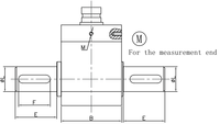 Sensor de Torque Dinámico de 5Nm-800Nm con Protección IP66, Montaje con Pernos, 10V CC para Pruebas de Torque Dinámico