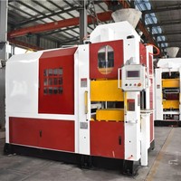 Línea de Moldeo Horizontal sin Frascos Totalmente Automática de Alta Eficiencia con Motor, Bomba y Rodamientos para Planta de Fundición de Arena Verde
