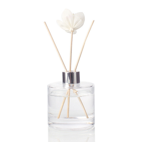 Hot Sell 150ml Small Refillable Glass Aromatherapy Fragrance Bottle Perfume Glass Reed Diffuser Bottle Empty