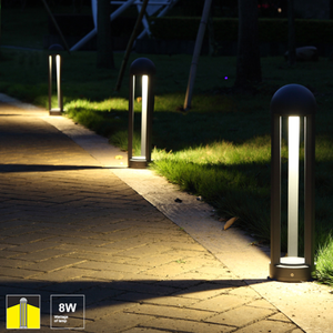 110v 220v moderno Ip65 impermeabile pilastro dissuasore luci giardino esterno Led luce per il paesaggio - Product Image 2