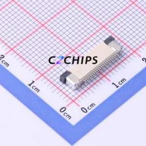 FPC-0.5AX-22PWBH20 FFC/FPC Connector SMD,P=0.5mm Connector Drawer Type Bottom Contact 22P 0.5mm - Product Image 2
