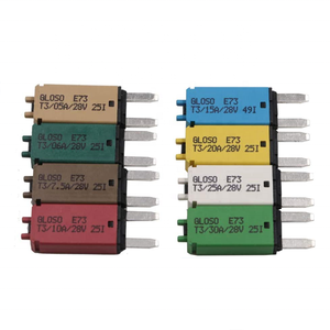 12/24V DC Overload Current Thermal Manual Reset Mini Long Pin Circuit Breaker Blade Fuse For Car Ship RV - Product Image 3