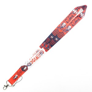 Customizable Nylon Fabric Lanyard with ID Card Holder & Dog Hook-Washable