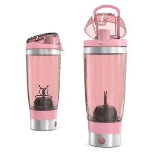 Electric Protein Shaker Automatic Vortex 450ml BPA Free Detachable Mixer Cup