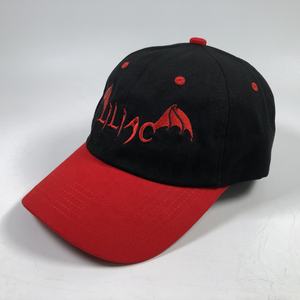 Sombrero de béisbol OEM para fiesta de Halloween de <span class=keywords><strong>Batman</strong></span> con logotipo privado, dos tonos, perfil bajo, ajustable, verano, mujeres, 6 paneles, gorras americanas de hip-hop - Product Image 2
