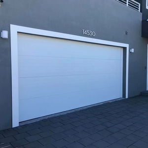 Digah Meilleure Vente Personnalisé Automatique Sectionnel Électrique Double Peau Bois Voiture Portes de Garage pour Villa - Product Image 1