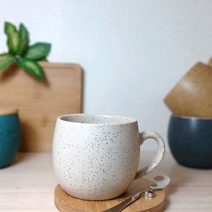 Керамическая кружка 350 мл, классическая, для мытья в посудомоечной машине, экологичная, полезная для здоровья, оптом, в наличии, низкий MOQ - Product Image 2