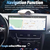 DSP Estéreo para Auto, Pantalla QLED, CarPlay, Navegador para AUDI Q5, Android 15, GPS de 15.8 Pulgadas, Multimedia, Radio para Auto con Bluetooth, USB Integrado, 360