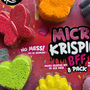 <span class=keywords><strong>Jouet</strong></span> transfrontalier pour enfants : Maison de jeu en sable, Sable spatial, Kings Micro Krispies, Ensemble BFF 8 pièces, Boue perlée ultra magique - Product Image 2