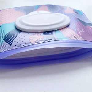 Lingettes pour bébé en EVA imprimées personnalisées Lingettes humides réutilisables pour les voyages Distributeur de poche floral Portable Conteneur de lingettes rechargeable - Product Image 3