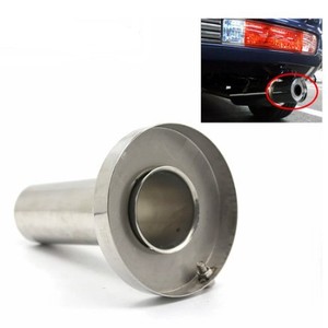 ท่อไอเสียรถยนต์สแตนเลส 304 ขนาด 3.5 4 4.5 นิ้ว แบบตรง สำหรับดัดแปลงอัพเกรด - Product Image 1