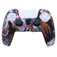 Coques en silicone pour manette PS5 originale, pour manette PS5 sans fil, coque en silicone pour manette PS5
