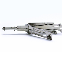Outil de décodage et de crochetage automatique 2 en 1 LISHI pour Audi/VW/Skoda/Seat, construction en acier inoxydable - Serruriers automobiles professionnels