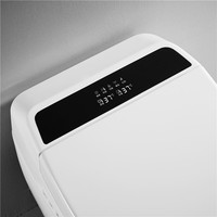 WC intelligent monobloc en céramique, design européen, à poser au sol, avec chasse automatique, nettoyage électrique à distance et siphon en S