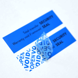 Zolo tùy chỉnh trống VOID An Ninh Nhãn Cao dư lượng Làm xáo trộn hiển nhiên con dấu Nhãn dán nhãn - Product Image 2