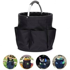 Promotion Custom Logo Portable Foldable Picnic Basket Outdoor Handheld Travel Storage Toiletry Bag Garden Storage - Product Image 4