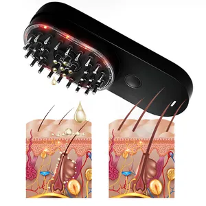 OEM ODM 5 In 1 Hair Growth Comb With Nutrient Deliver Pod For Growth Smoother Thicker Healthier Hair