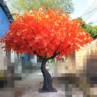 Prix pas cher Arbre d'automne artificiel érable artificiel arbre japonais artificiel en plastique à vendre décoration d'intérieur
