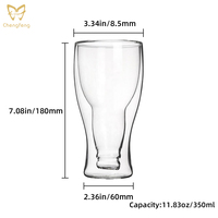 Vente en gros Verre à bière personnalisé Cadeaux promotionnels Tasse à double paroi Verres à boire Tasse à bière Stein