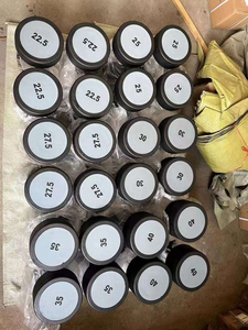 Haltère Rond Professionnel en Acier Massif et Caoutchouc pour Salle de Sport et Domicile, Poids Fixe de 2.5-50 kg pour Hommes - Product Image 6