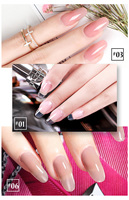 VENALISA 45G Gel Poly Cristal Sans HEMA Sans TPO Gel de Construction Rapide pour Ongles Sélection de 6 Couleurs Gel d'Extension pour Ongles