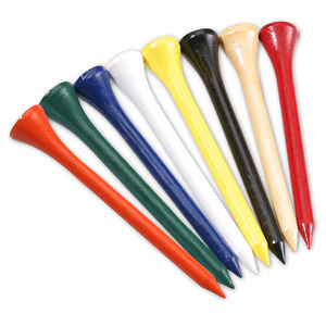Tee de golf personnalisé en bois de 2, 3 ou 4 pouces avec logo, accessoire de sport promotionnel, cadeau d'entreprise, idéal pour les événements en gros - Product Image 4