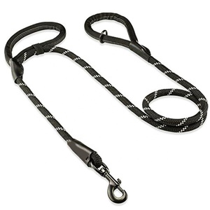 Snug stoper ile 8 köpek naylon PP halat tasma kayma kurşun şok baskın şekil - Product Image 5
