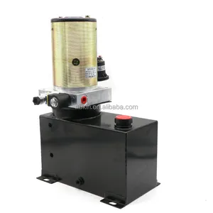 Bloc d'alimentation <span class=keywords><strong>hydraulique</strong></span> à <span class=keywords><strong>double</strong></span> <span class=keywords><strong>action</strong></span>, <span class=keywords><strong>12v</strong></span>, 24v, 220V, 380V, avec plate-forme aérienne à longue durée de fonctionnement, chariot élévateur, hayon de véhicule - Product Image 1