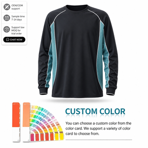 Sweat-shirt unisexe à col rond et manches longues, color block, pour l'extérieur, automne-hiver, tailles S-3XL, 3 couleurs, marque privée, fabrication OEM clé en main - Product Image 1