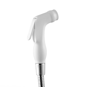 Aogele Bidet Spray <b>Gun</b> ABS Plastic Threaded Connection Portable <b>Massage</b> Bubble Pressurization Shower Head - Product Image 5