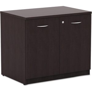 Armoire de rangement de la série Alera Valencia - Espresso 34,13 po. X 22,78 pouces X 29,5 pouces Armoires à dossiers - Product Image 1