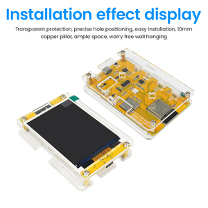 ESP32 온보드 <span class=keywords><strong>3</strong></span>.2인치 스크린 LVGL HMI GUI 개발 보드 (터치스크린 미포함, 아크릴 쉘 포함) - Product Image 6