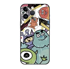 Hot Selling Customized Cute Cartoon Characters Sully Phone Case Cool IMD Matte Cover For iPhone 14 13 12 11 Pro Max