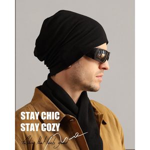 Gorro de algodón personalizado para hombre, estilo holgado, tejido, transpirable, ligero, para uso diario, estilo hipster. - Product Image 3