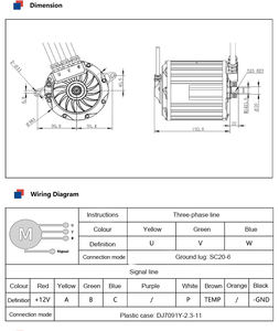 자전거 휠 변환 키트를위한 <span class=keywords><strong>15000w</strong></span> 72v E 자전거 모터 브러시리스 미드 드라이브 모터 - Product Image 3