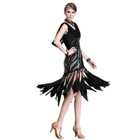 L-1536 vente Chaude robe de danse Latine nouvelle norme nationale Latine robe livraison gratuite sexy samba robe de danse de salon à vendre