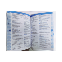 Diccionario de inglés Oxford para primaria, libro educativo, papel estucado, impresión offset, encuadernación perfecta, impresión de libros