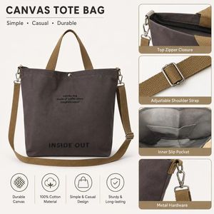 Fashion Wear Tote <b>Bag</b> For Daily Work And Weekend Outings Durable <b>Fabric</b> Women Tote <b>Bag</b> In Stock - Product Image 4