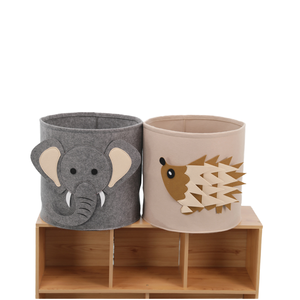 Panier de rangement Upin moderne multi-usage extra large en feutre de laine écologique, 100 % tissu recyclé, robuste et pliable, de forme carrée - Product Image 1