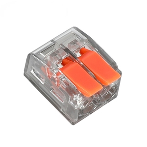 Connecteurs de câblage électriques compacts à levier pour borniers, connecteurs de fils conducteurs 2P 3P 4P 5P - Product Image 1