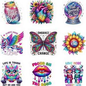 Fournitures DTF : Film PET pour l'impression textile, transfert thermique, lavable et à motifs de dessins animés - Product Image 5